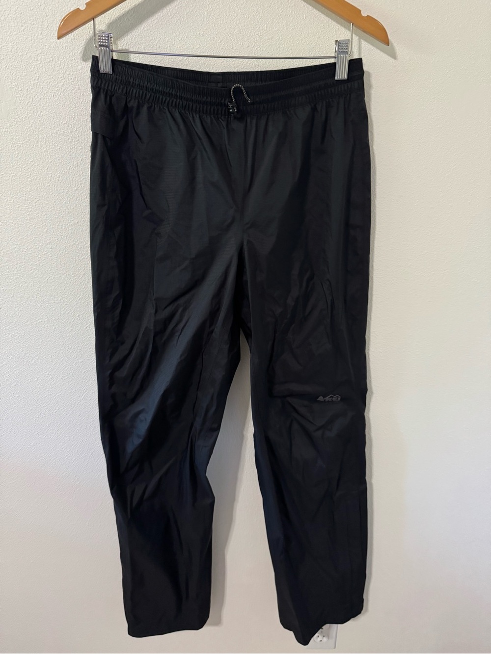REI Co-op Rainier Rain Pants Black Waterproof Outdoor Hiking 2023-Small - Picture 2 of 13